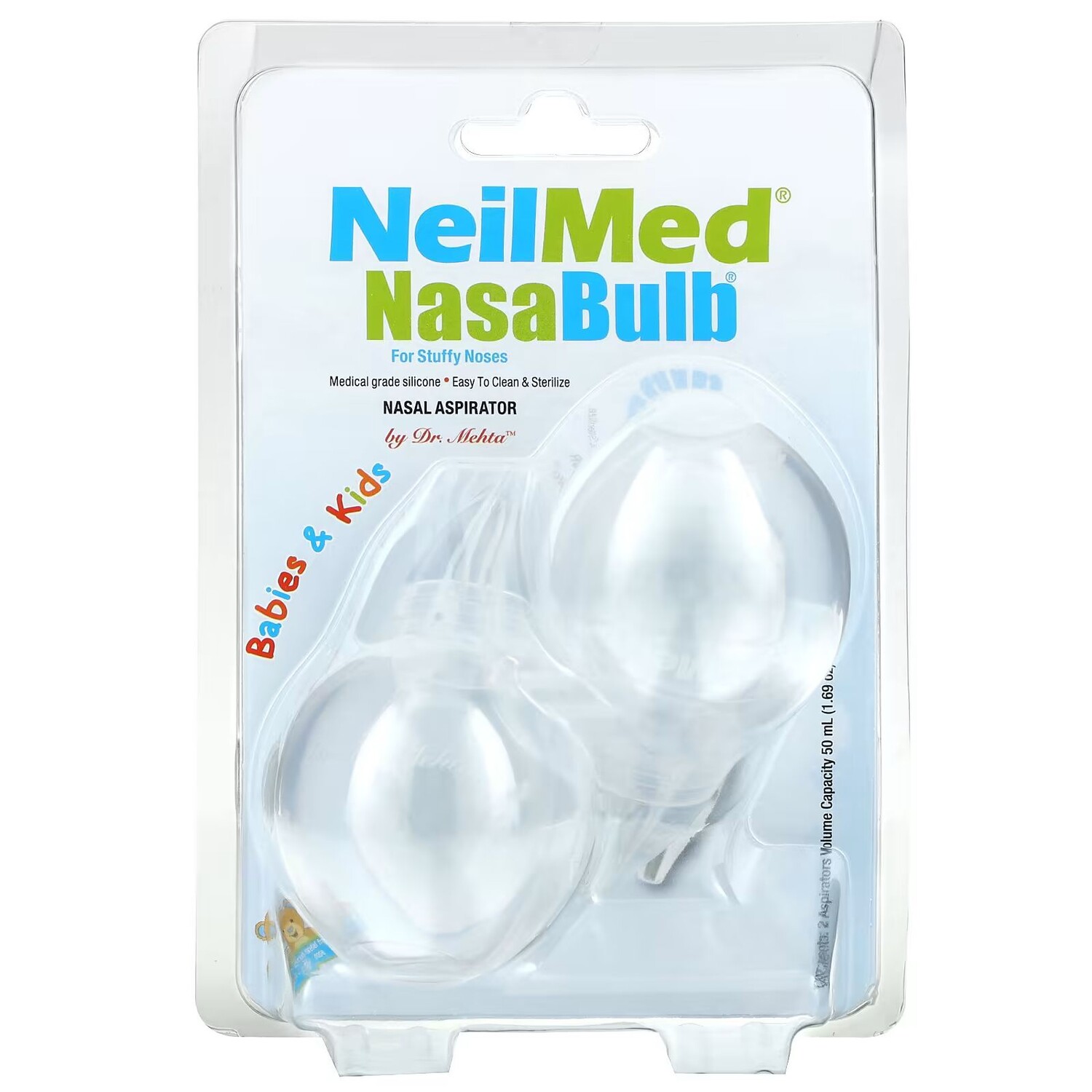 Babies & Kids, NasaBulb, Назальный аспиратор, 2 аспиратора, по 1,69 унции (50 мл) каждый Neilmed
Babies & Kids, NasaBulb, Назальный аспиратор, 2 аспиратора, по 1,69 унции (50 мл) каждый Neilmed