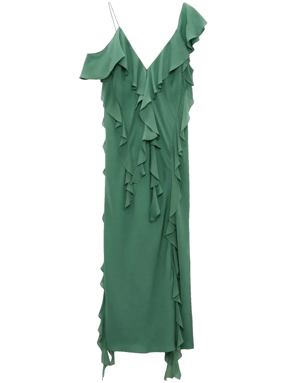 Шелковое платье Dorothee Schumacher, зеленый
Шелковое платье Dorothee Schumacher, зеленый