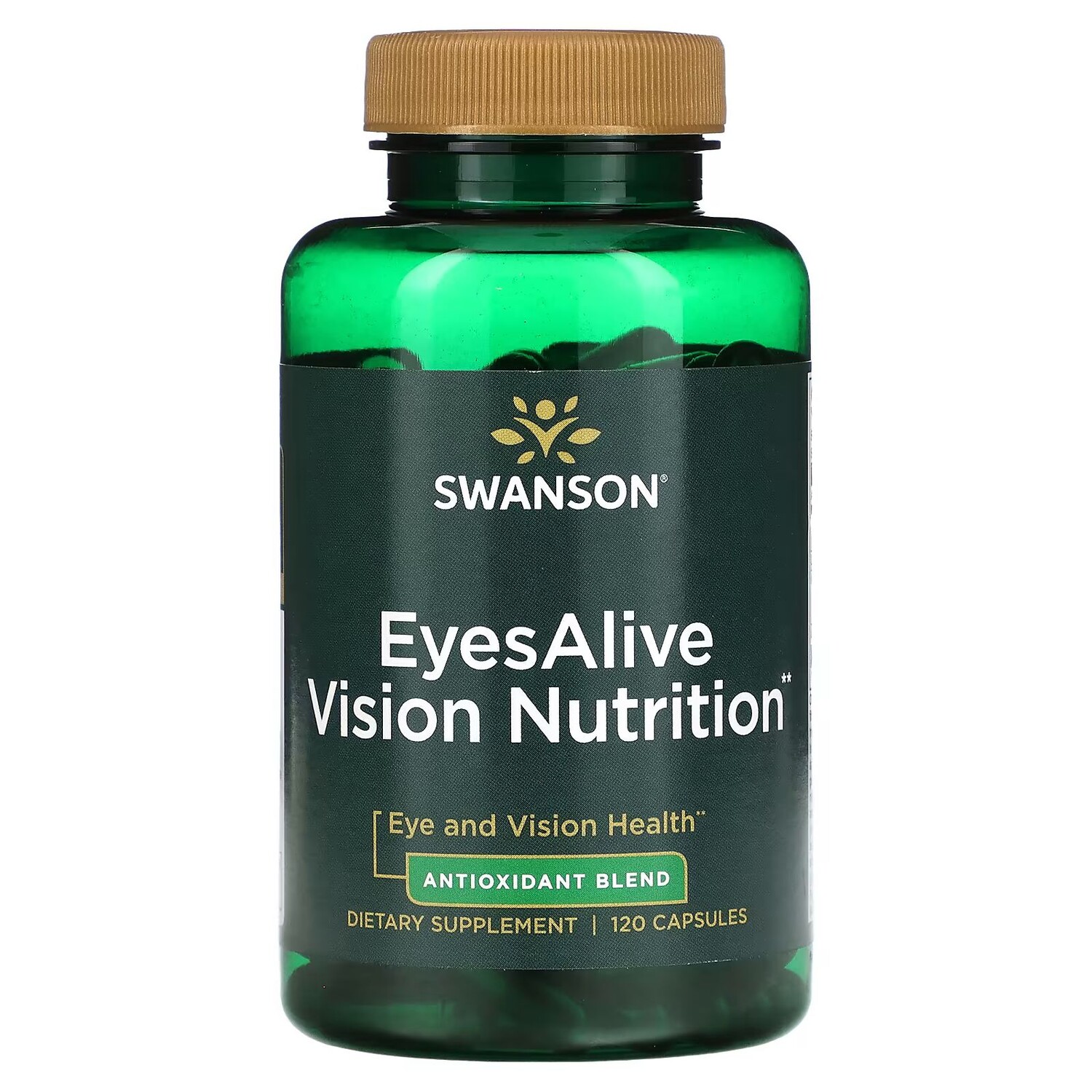 EyesAlive Vision Nutrition, 120 капсул Swanson
EyesAlive Vision Nutrition, 120 капсул Swanson