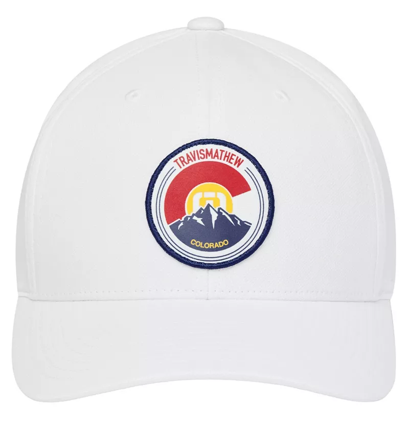 Мужская кепка для гольфа TravisMathew All The Powder 2.0 CO State Fit, белый
Мужская кепка для гольфа TravisMathew All The Powder 2.0 CO State Fit, белый