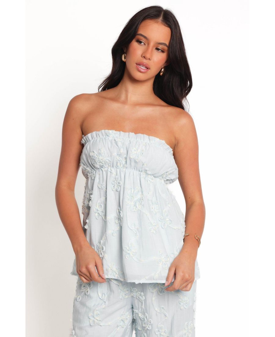 Женский топ без бретелей Robin Petal and Pup, Blue
Женский топ без бретелей Robin Petal and Pup, Blue