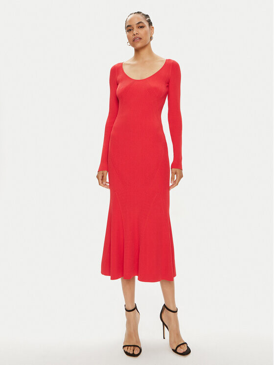 Трикотажное платье приталенного кроя Pinko, красный
Трикотажное платье приталенного кроя Pinko, красный