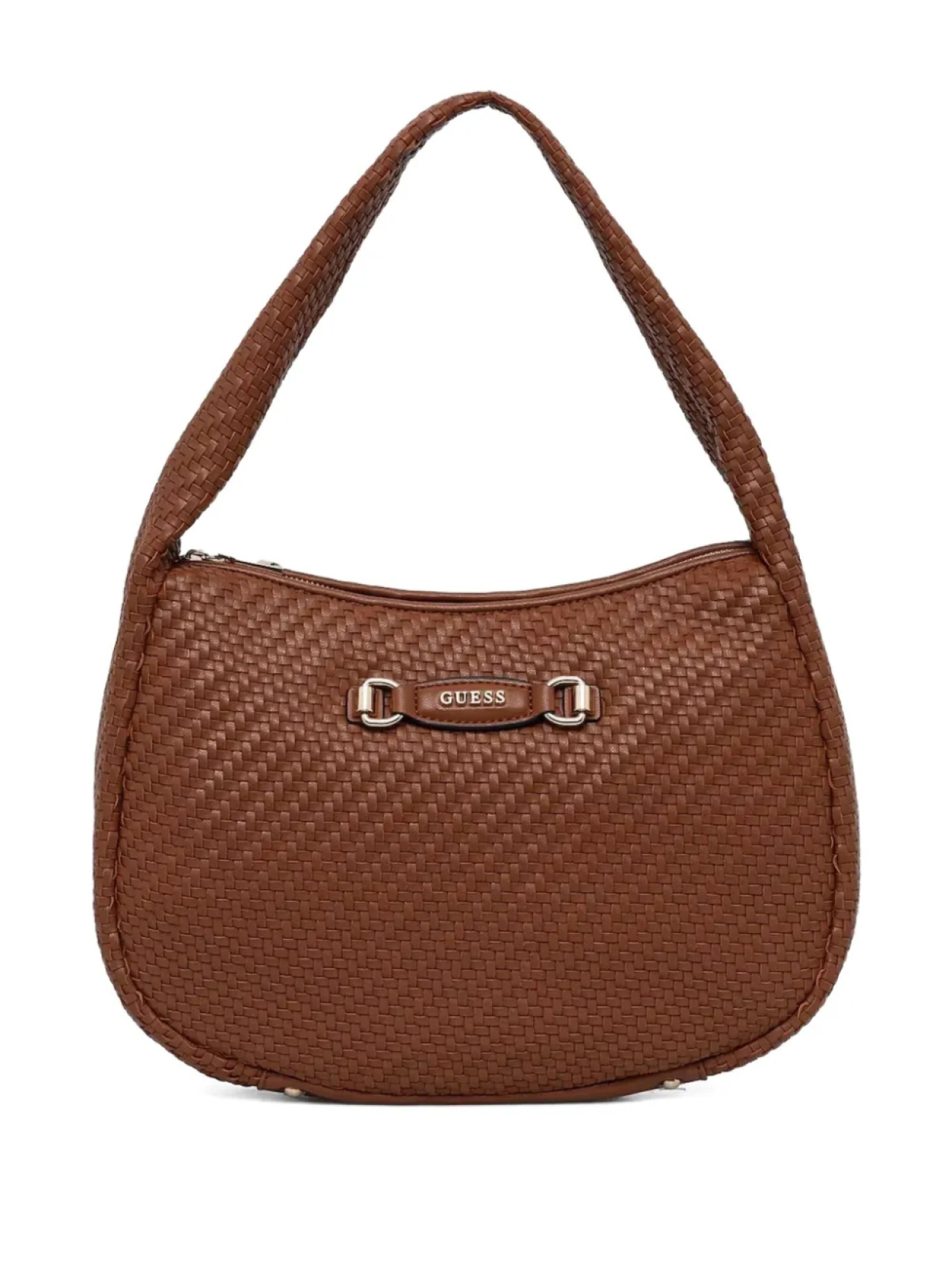 GUESS USA плетеная сумка на плечо, коричневый
GUESS USA плетеная сумка на плечо, коричневый