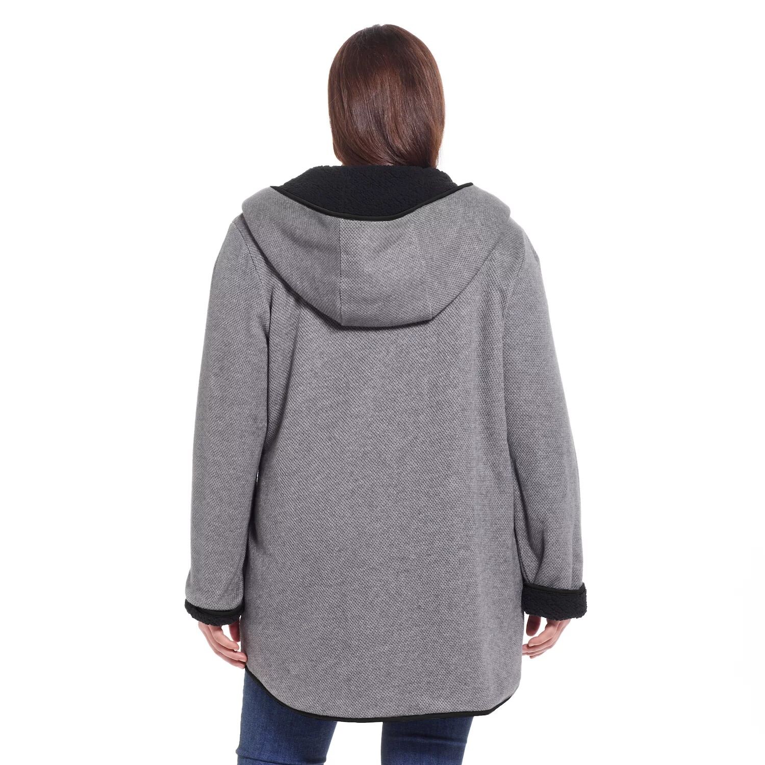 Двусторонняя куртка Weathercast с открытым передом больших размеров Weathercast
Двусторонняя куртка Weathercast с открытым передом больших размеров Weathercast