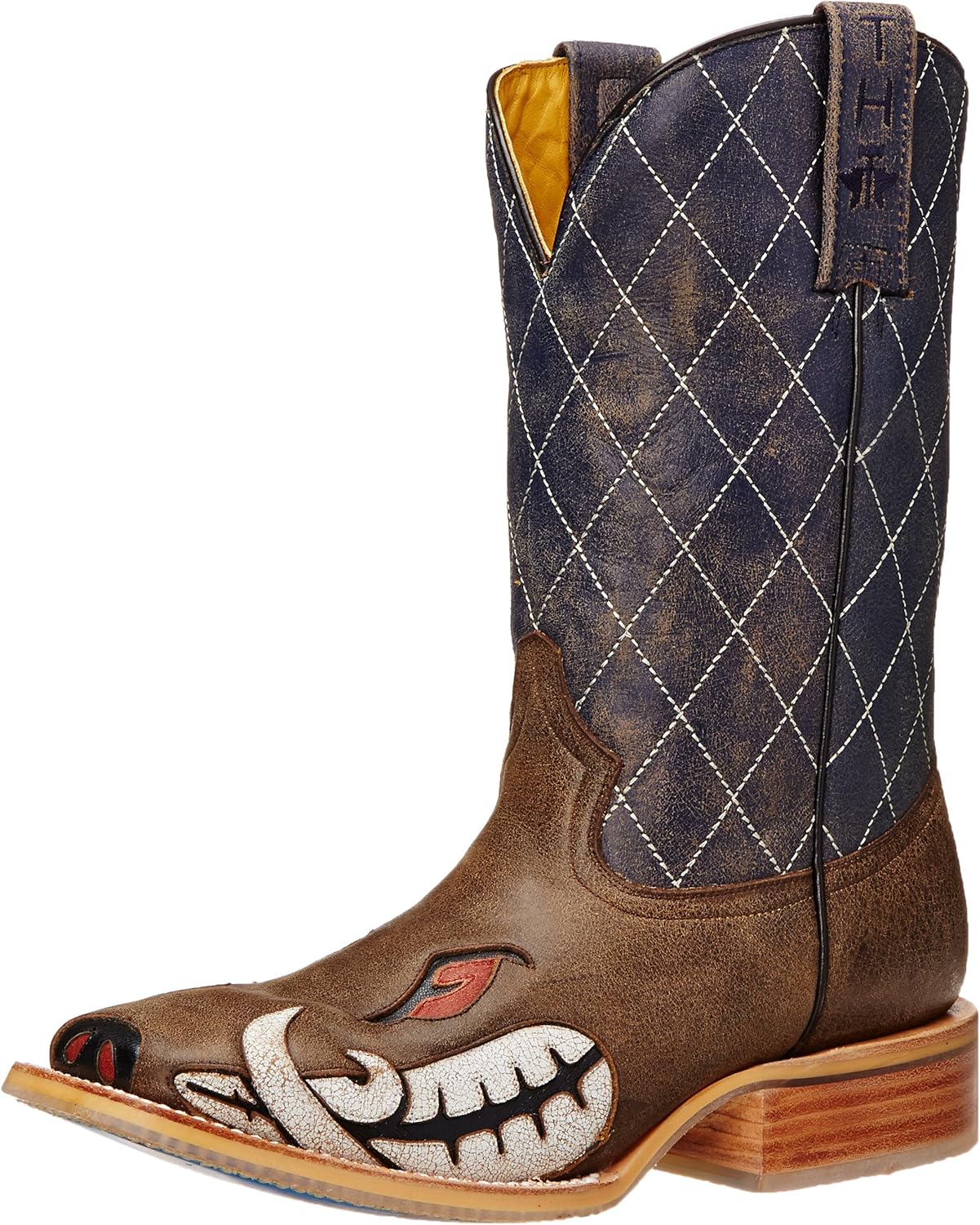 Мужские ковбойские сапоги Tin Haul, не скучные, коричневый
Мужские ковбойские сапоги Tin Haul, не скучные, коричневый