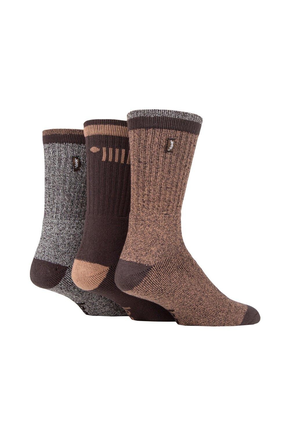 3 пары носков для отдыха на местности Jeep, коричневый
3 пары носков для отдыха на местности Jeep, коричневый