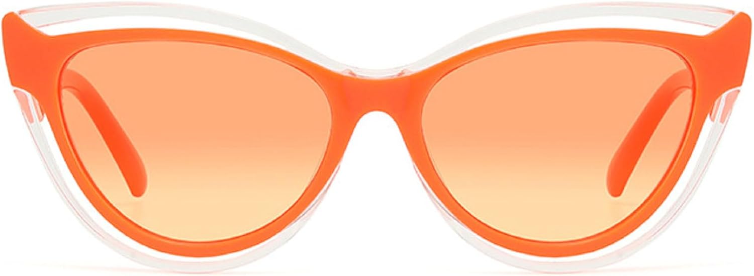 Солнцезащитные очки «кошачий глаз» для женщин, с выразительным дизайном, полые овальные солнцезащитные очки для мужчин, модные ретро-очки для женщин, солнцезащитные очки с леопардовым принтом и оранжевым принтом mincl, Orange
Солнцезащитные очки «кошачий глаз» для женщин, с выразительным дизайном, полые овальные солнцезащитные очки для мужчин, модные ретро-очки для женщин, солнцезащитные очки с леопардовым принтом и оранжевым принтом mincl, Orange