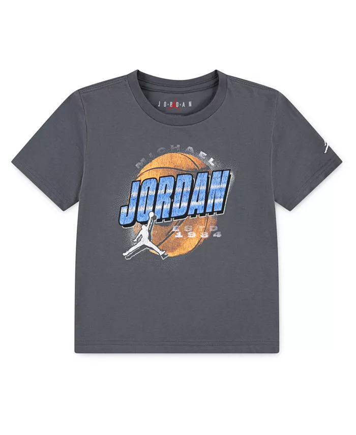 Футболка для малышей и мальчиков в винтажном стиле Chrome Jordan, серый
Футболка для малышей и мальчиков в винтажном стиле Chrome Jordan, серый