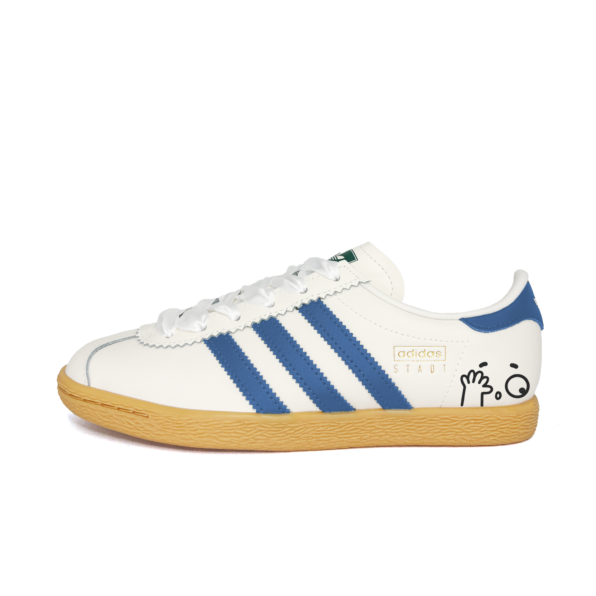 Adidas Originals Stadt Small Eyes Abrasion Resistant Low top German Army Trainers Unisex Blue
Adidas Originals Stadt Small Eyes Abrasion Resistant Low top German Army Trainers Unisex Blue