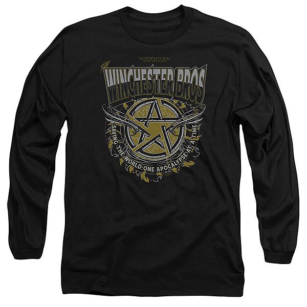 Футболка с длинным рукавом Supernatural Winchester Bros Licensed Character
Футболка с длинным рукавом Supernatural Winchester Bros Licensed Character