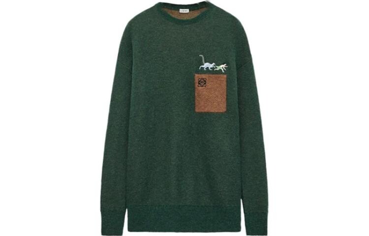 Свитер мужской зеленый Loewe, зеленый
Свитер мужской зеленый Loewe, зеленый