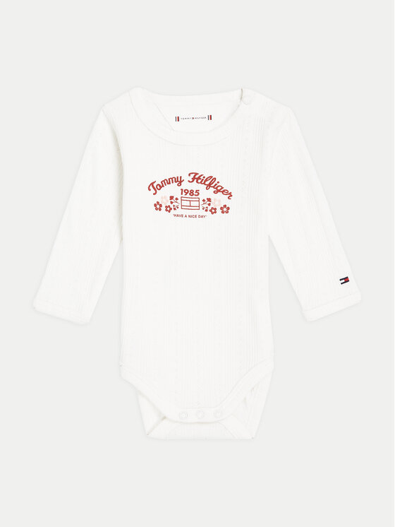 Детское боди KN0KN01896 Tommy Hilfiger, белый
Детское боди KN0KN01896 Tommy Hilfiger, белый