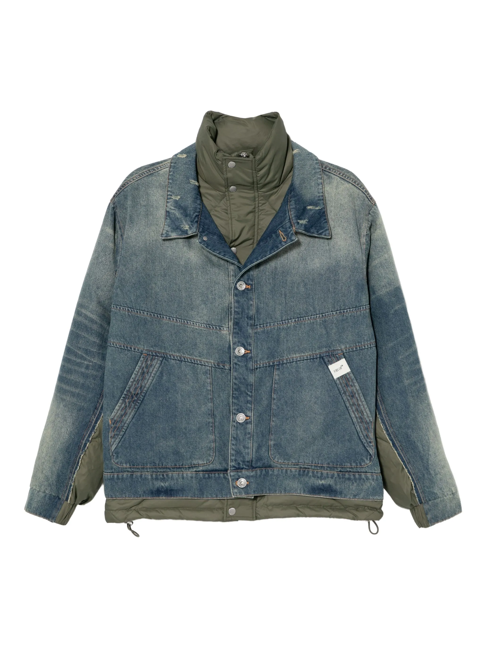 Пуховик с нашивкой Five Cm, синий
Пуховик с нашивкой Five Cm, синий