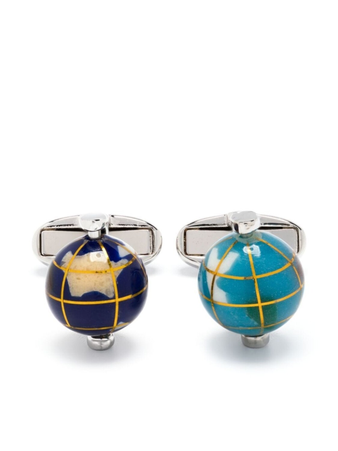 Запонки Globe Paul Smith, серебряный
Запонки Globe Paul Smith, серебряный