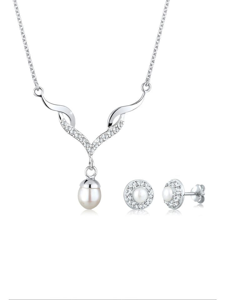 Elli Колье Schmuckset 925 Sterling Silber in Silber
Elli Колье Schmuckset 925 Sterling Silber in Silber