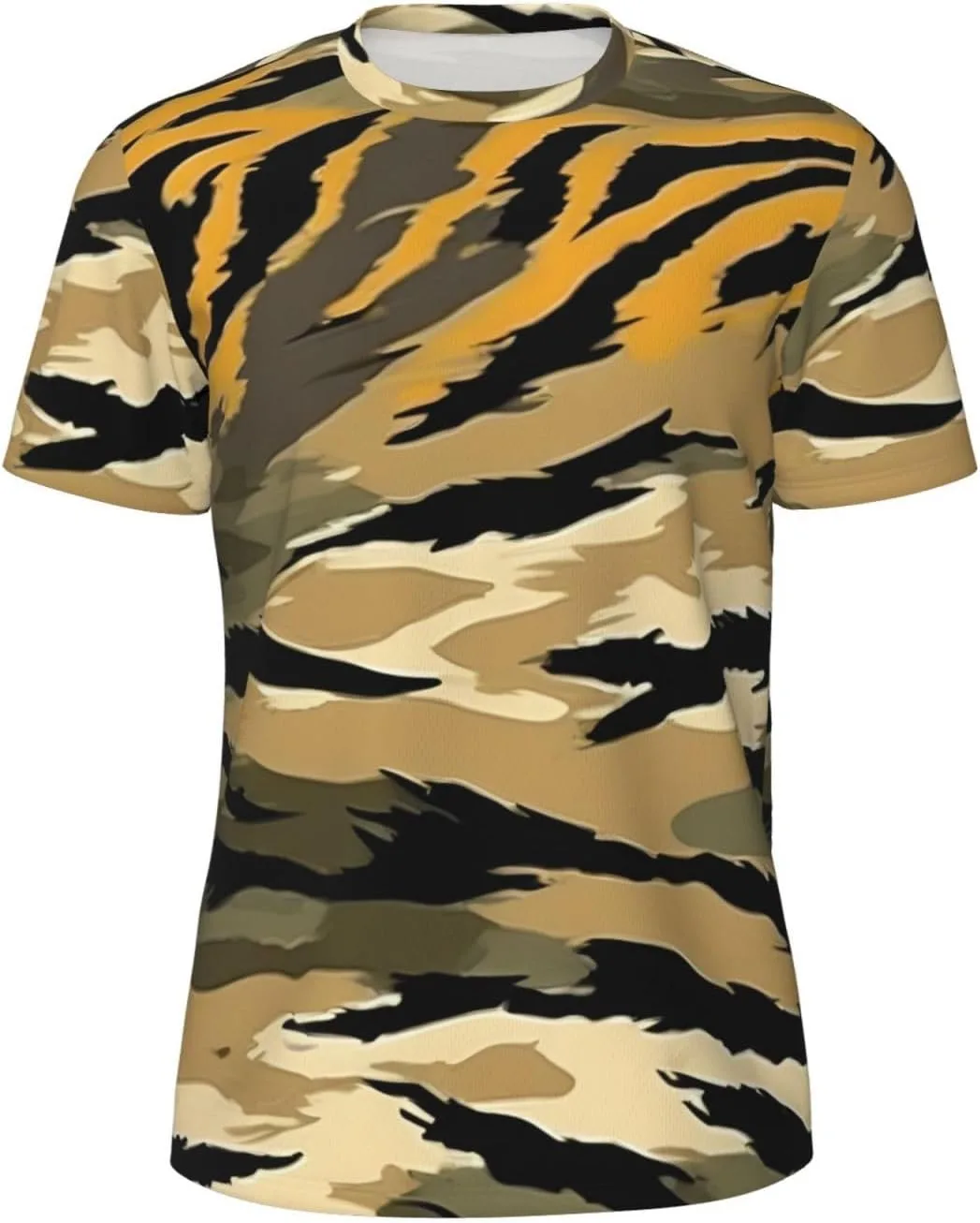Футболка мужская летняя с принтом Tiger Stripe Camo, легкая и дышащая SDFHU
Футболка мужская летняя с принтом Tiger Stripe Camo, легкая и дышащая SDFHU