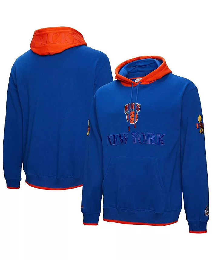 Мужская толстовка с капюшоном Royal New York Knicks Hardwood Classics Team OG 3.0 Mitchell & Ness
Мужская толстовка с капюшоном Royal New York Knicks Hardwood Classics Team OG 3.0 Mitchell & Ness