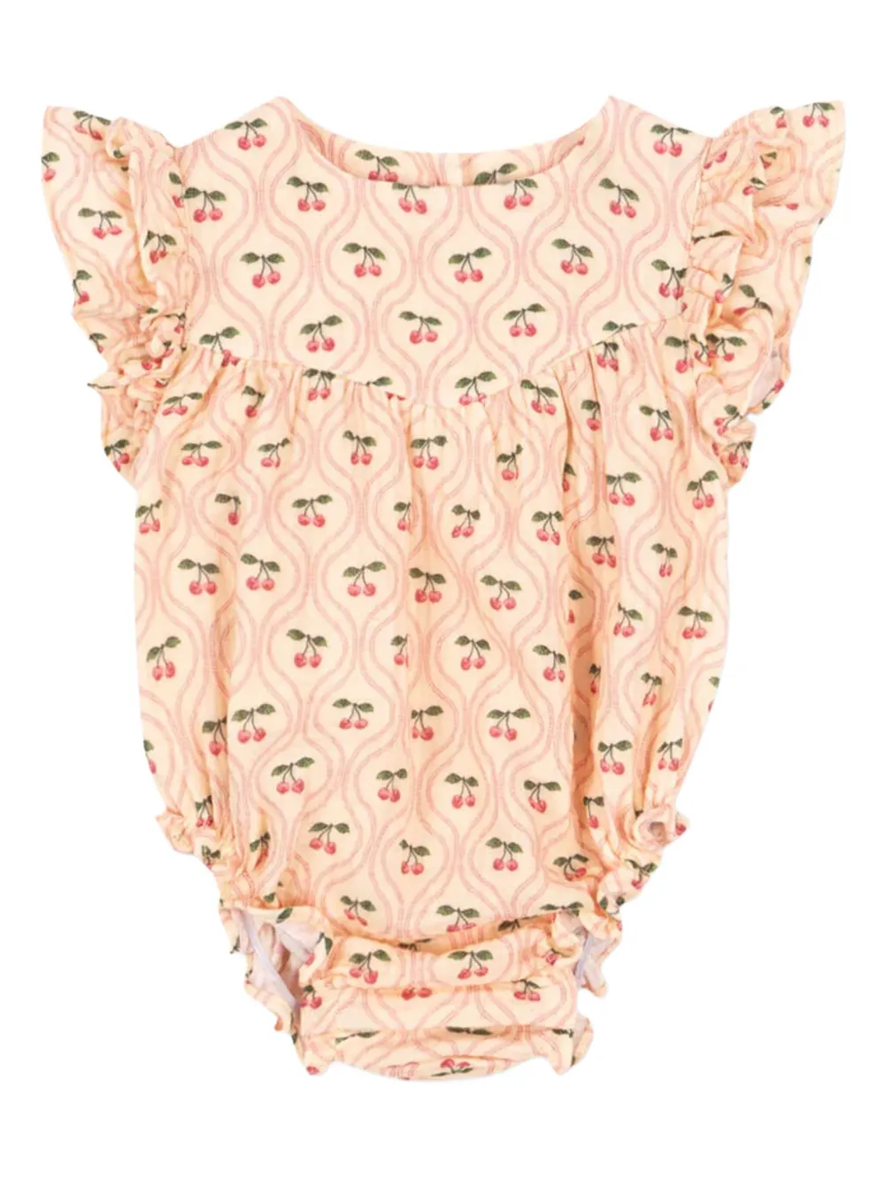 Комбинезон с вишневым принтом Konges Sløjd, нейтральный
Комбинезон с вишневым принтом Konges Sløjd, нейтральный