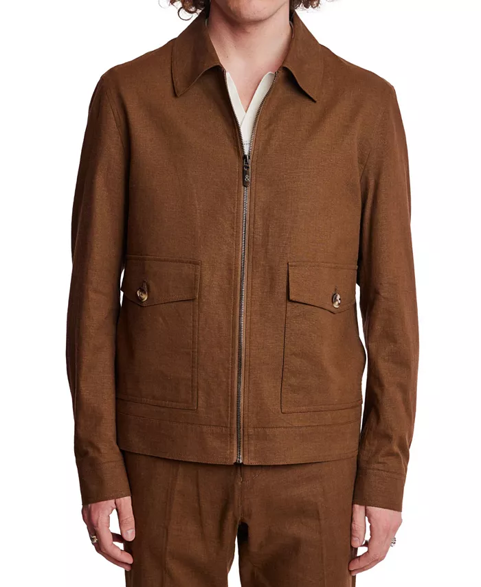 Мужская бомбер-куртка на молнии Paisley & Gray, коричневый
Мужская бомбер-куртка на молнии Paisley & Gray, коричневый