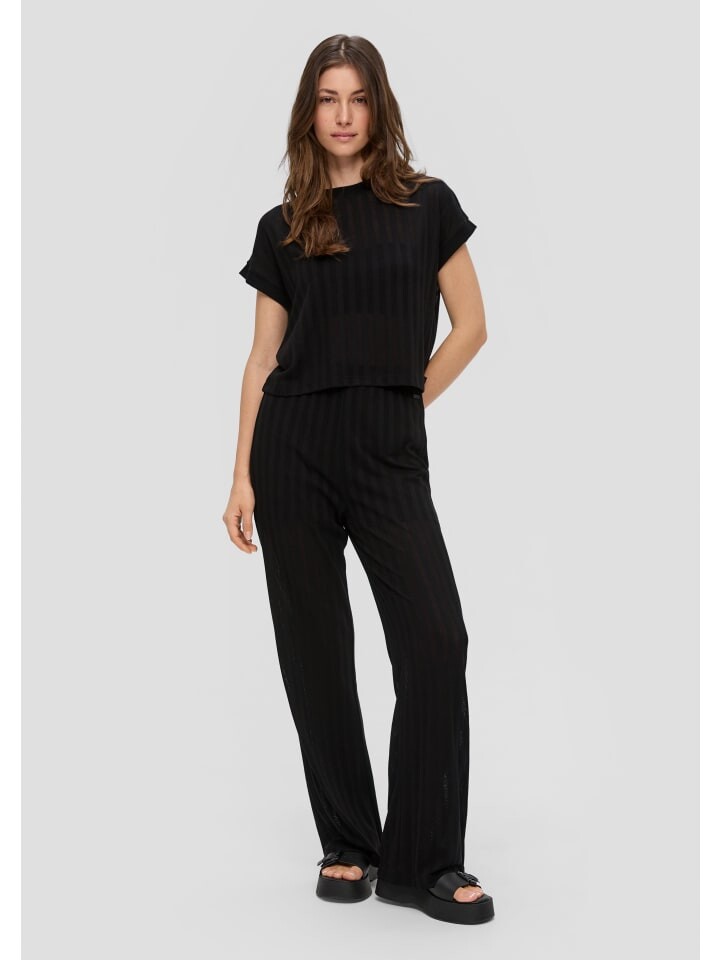 Тканевые брюки QS, черный
Тканевые брюки QS, черный