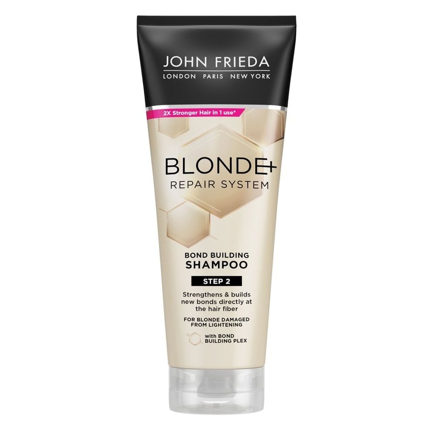 Шампунь для восстановления волос John Frieda Blonde+ Repair System 250 мл
Шампунь для восстановления волос John Frieda Blonde+ Repair System 250 мл