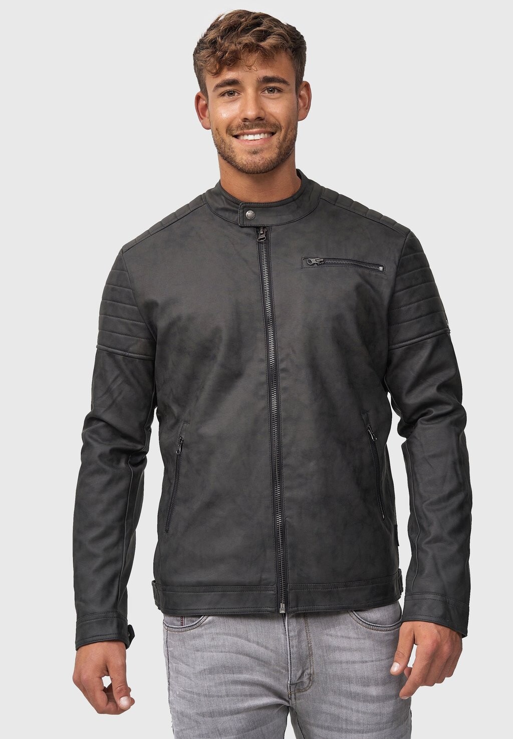Куртка из искусственной кожи MANUEL INDICODE JEANS, цвет dark gray
Куртка из искусственной кожи MANUEL INDICODE JEANS, цвет dark gray