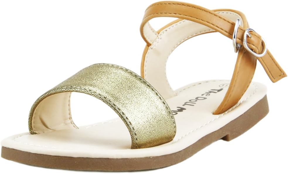 Сандалии на плоской подошве с открытым носком от Doll Maker The Doll Maker, золотисто-коричневый
Сандалии на плоской подошве с открытым носком от Doll Maker The Doll Maker, золотисто-коричневый