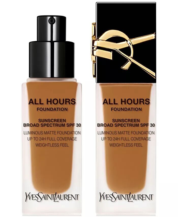 Сияющая матовая основа All Hours SPF 30 Yves Saint Laurent, цвет Dw2
Сияющая матовая основа All Hours SPF 30 Yves Saint Laurent, цвет Dw2
