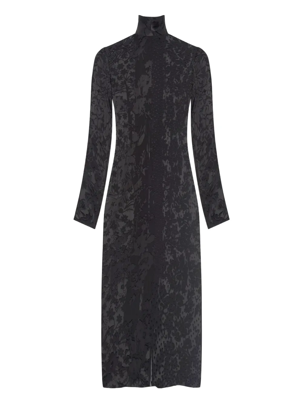 Платье макси с цветочным принтом и завязкой на шее Marine Serre, черный
Платье макси с цветочным принтом и завязкой на шее Marine Serre, черный