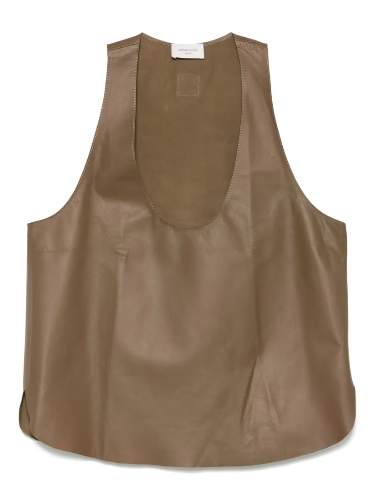 Кожаный жилет Jacob Cohën, коричневый
Кожаный жилет Jacob Cohën, коричневый