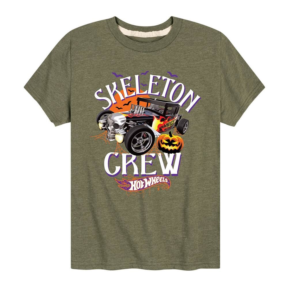 Футболка Hot Wheels Skeleton Crew для мальчиков 8–20 лет с графическим рисунком, зеленый
Футболка Hot Wheels Skeleton Crew для мальчиков 8–20 лет с графическим рисунком, зеленый