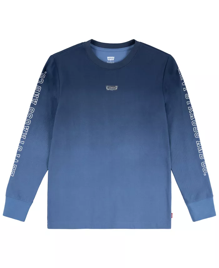 Футболка с длинным рукавом Big Boys Ombre Print Levi'S, синий
Футболка с длинным рукавом Big Boys Ombre Print Levi'S, синий