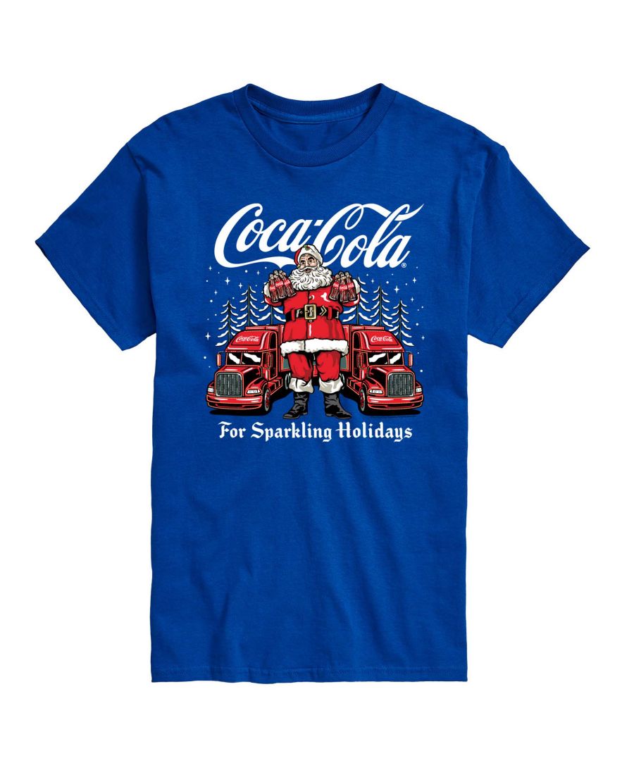 Мужская футболка с коротким рукавом и графическим принтом Coca-Cola Coke Santa Sparkling Holidays AIRWAVES, Blue, Синий, Мужская футболка с коротким рукавом и графическим принтом Coca-Cola Coke Santa Sparkling Holidays AIRWAVES, Blue
Мужская футболка с коротким рукавом и графическим принтом Coca-Cola Coke Santa Sparkling Holidays AIRWAVES, Blue, Синий, Мужская футболка с коротким рукавом и графическим принтом Coca-Cola Coke Santa Sparkling Holidays AIRWAVES, Blue