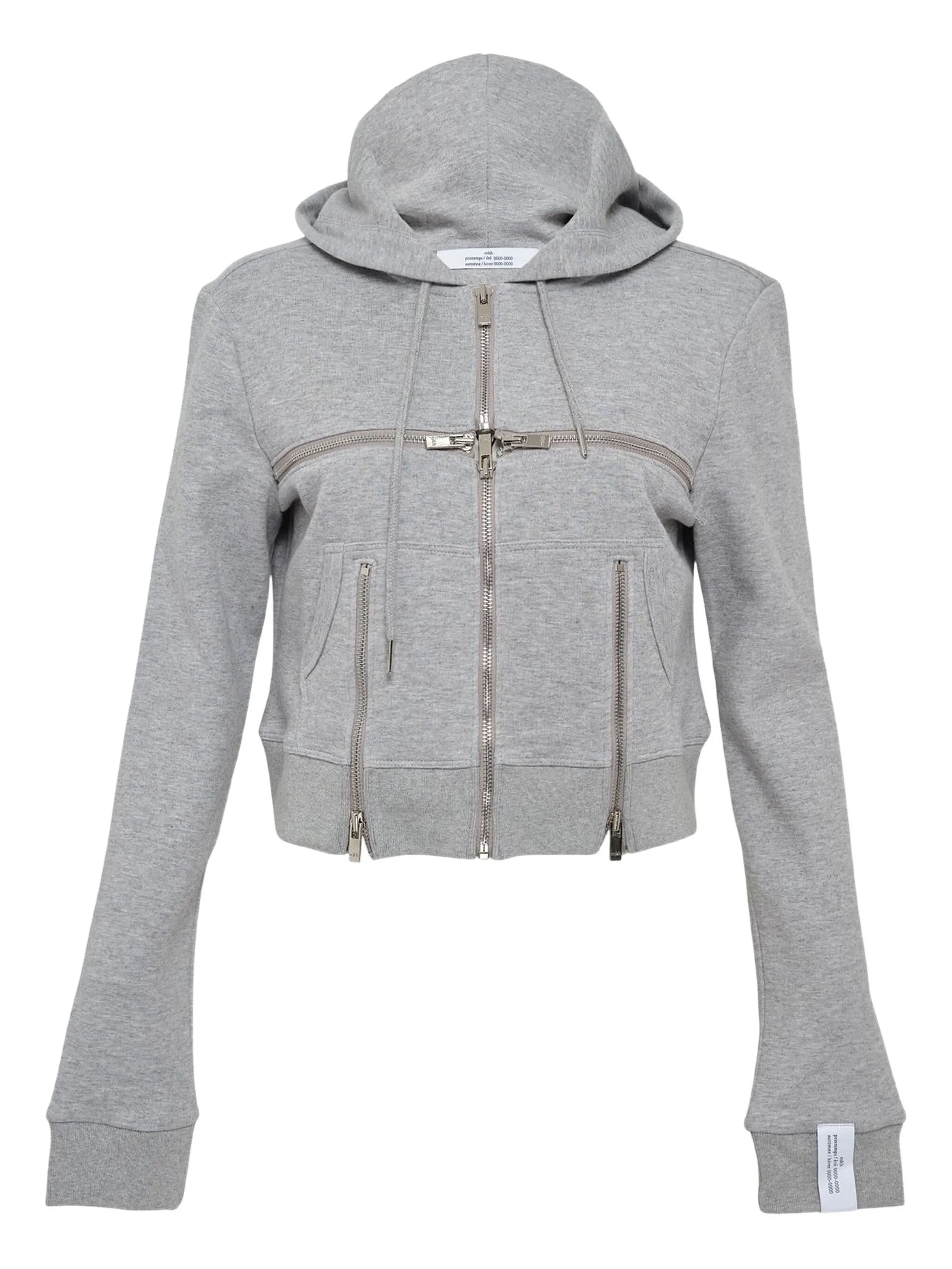 Худи Broken на молнии Rokh, серый
Худи Broken на молнии Rokh, серый