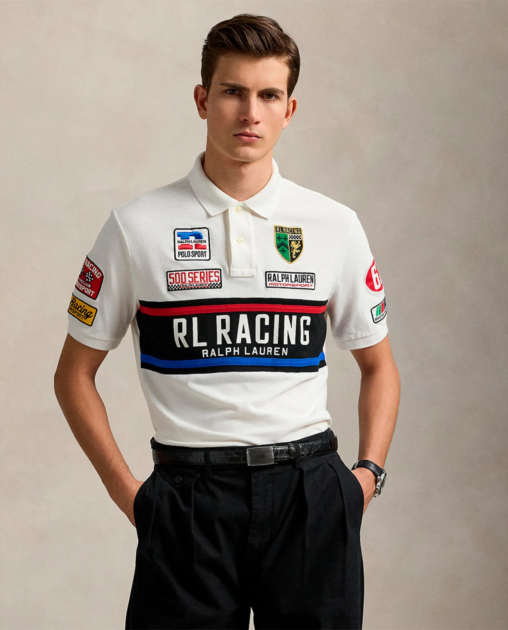 Классический мужской поло из пике Polo Ralph Lauren, белый
Классический мужской поло из пике Polo Ralph Lauren, белый