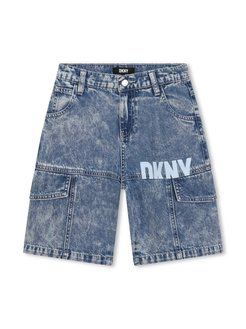 Джинсовые шорты с логотипом Dkny Kids, синий
Джинсовые шорты с логотипом Dkny Kids, синий