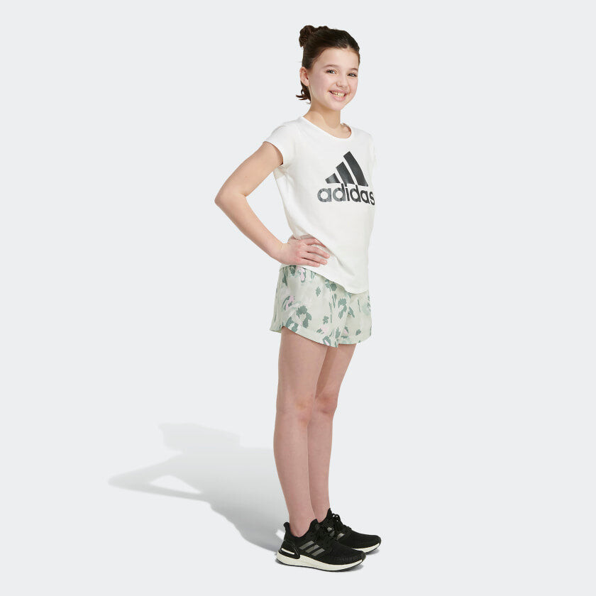 Детские тканые шорты adidas со сплошным принтом, цвет Linen Green
Детские тканые шорты adidas со сплошным принтом, цвет Linen Green