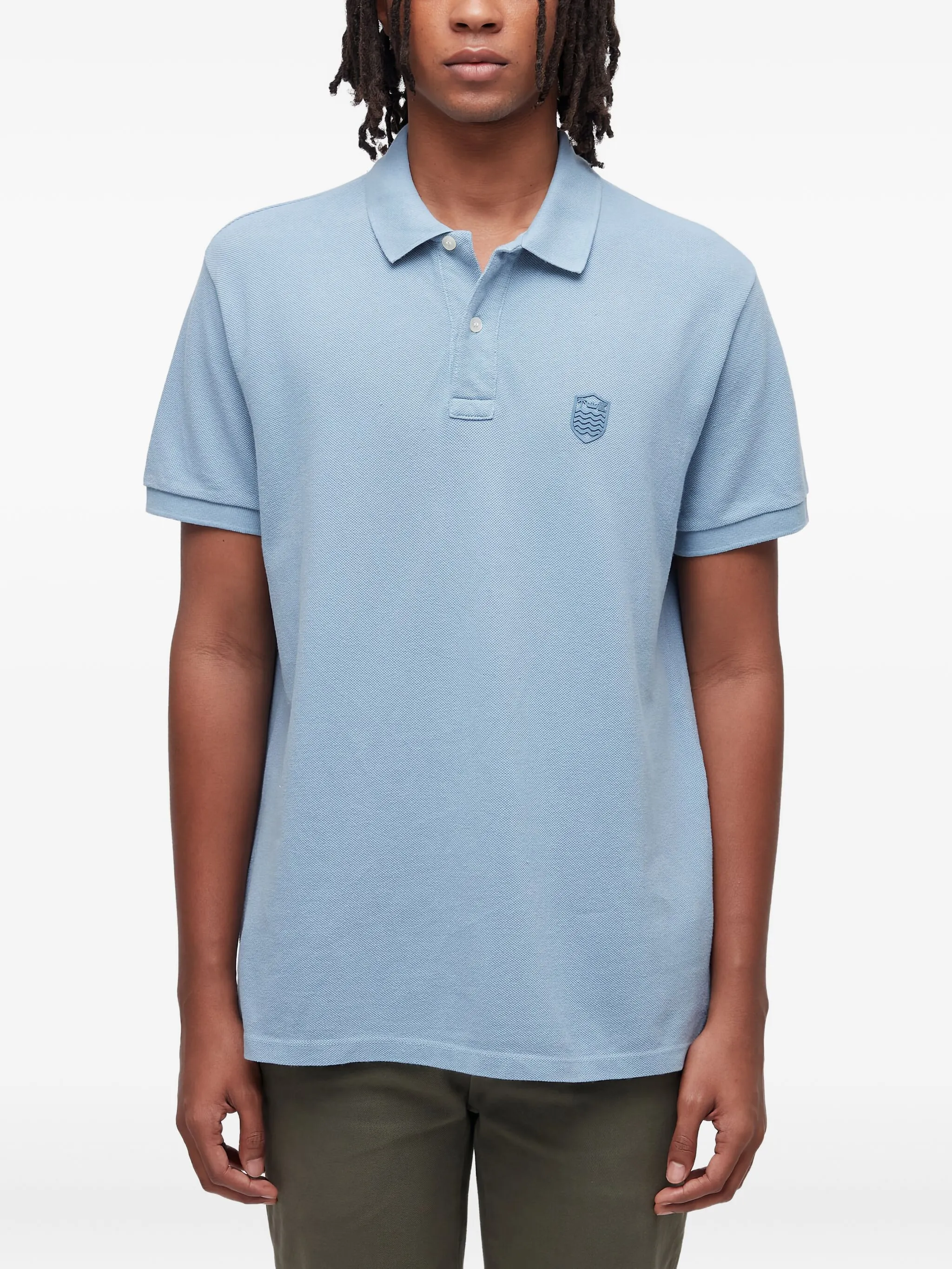 Рубашка поло с тисненым логотипом Osklen, синий
Рубашка поло с тисненым логотипом Osklen, синий