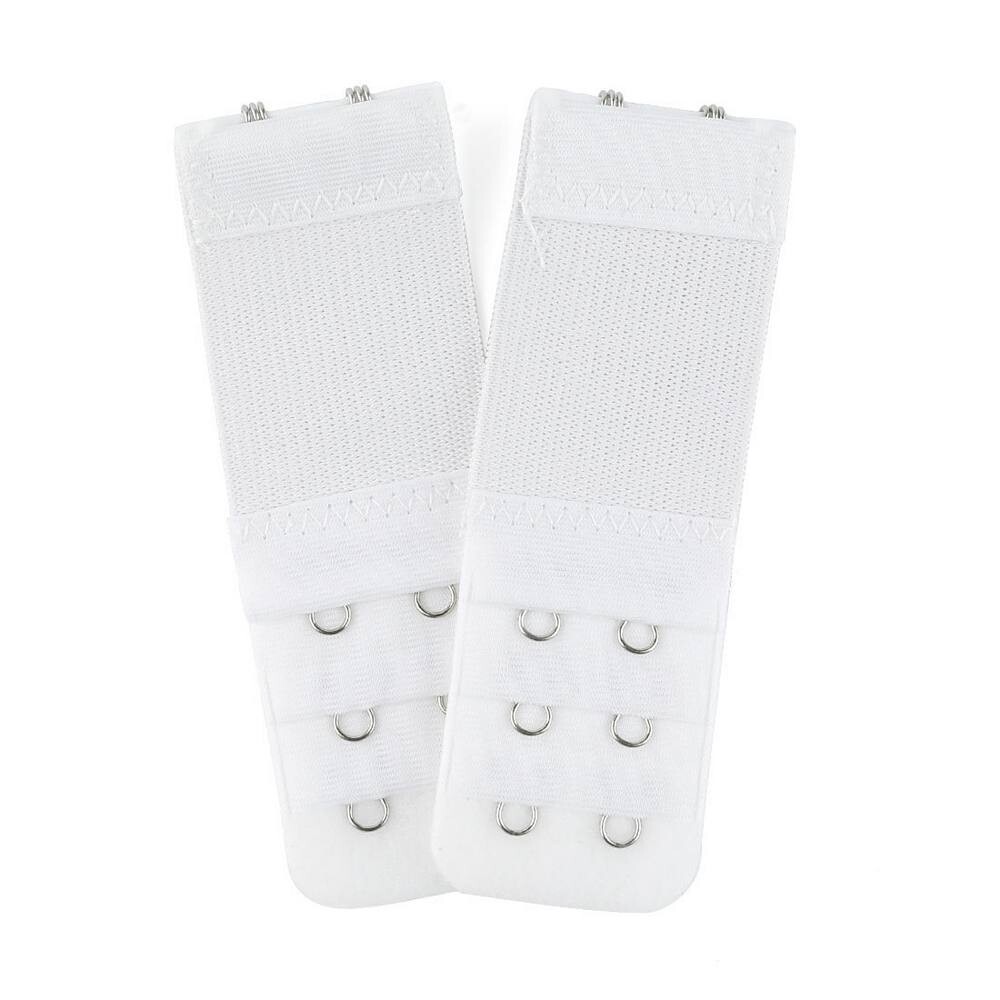 Удлинители бюстгальтера, 3 ряда, 2 крючка, эластичные удлинители крючков для бюстгальтера, 2 упаковки ALLEGRA K, белый
Удлинители бюстгальтера, 3 ряда, 2 крючка, эластичные удлинители крючков для бюстгальтера, 2 упаковки ALLEGRA K, белый