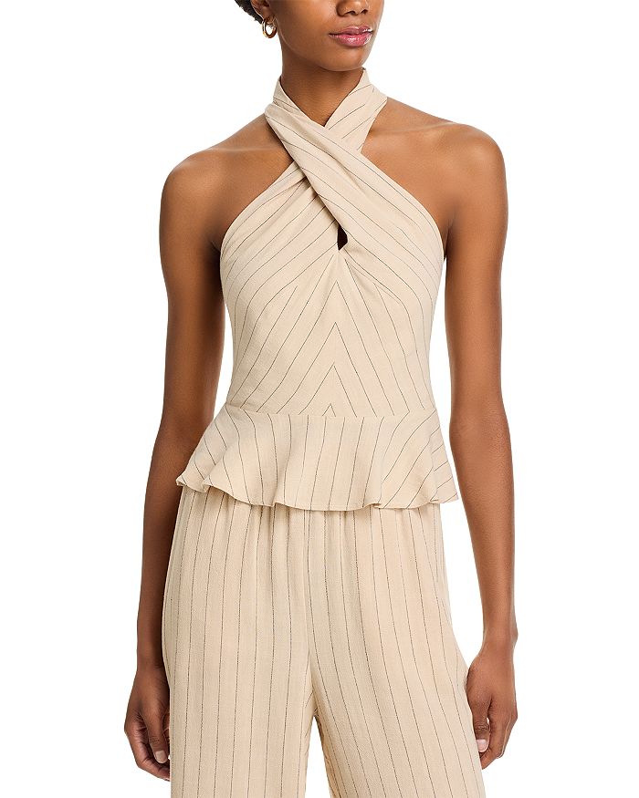 Коста Топ-пеплум на запах STEVE MADDEN, коричневый/бежевый
Коста Топ-пеплум на запах STEVE MADDEN, коричневый/бежевый