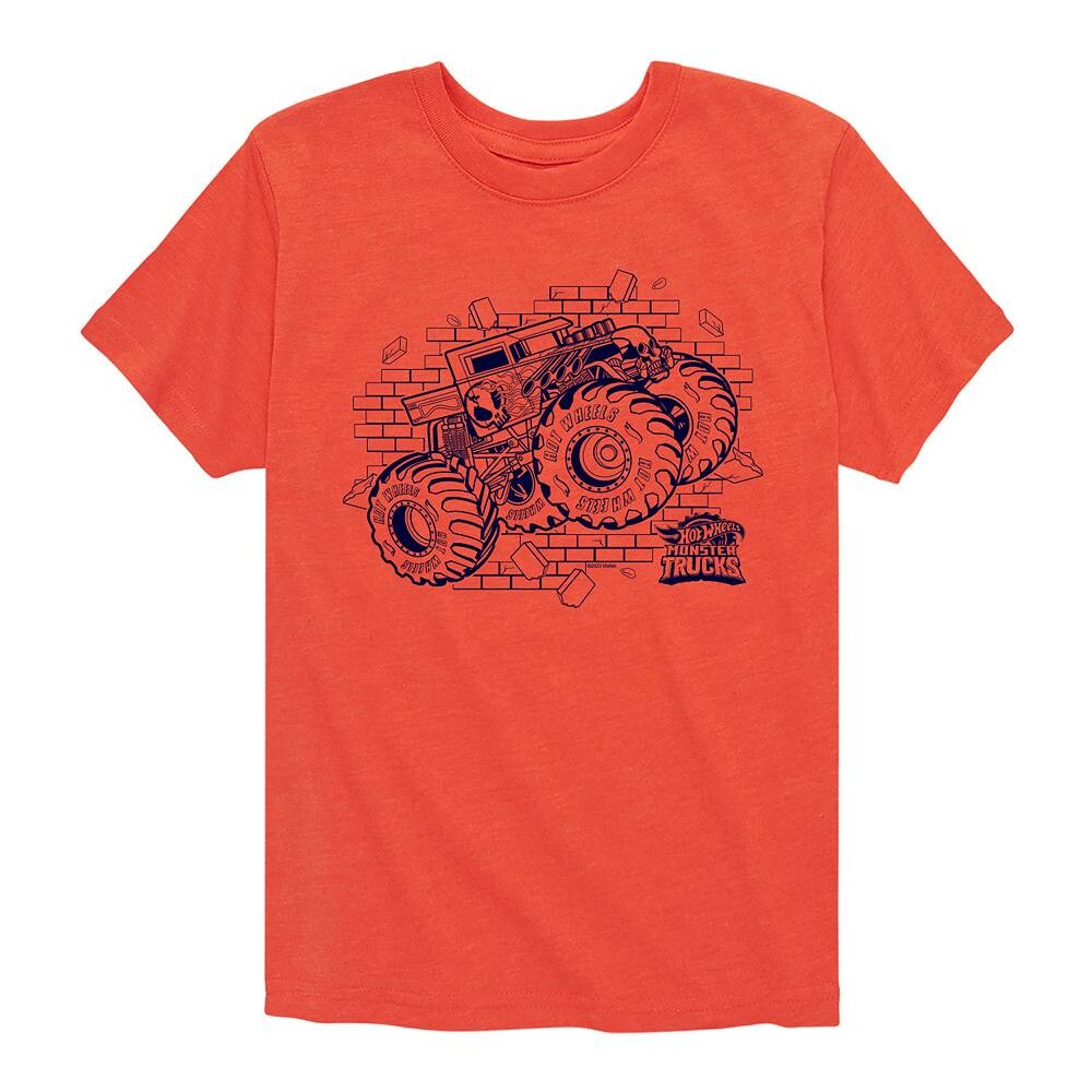 Футболка с рисунком Hot Wheels Bone Shaker Monster Truck для мальчиков 8–20 лет, цвет Heather Orange
Футболка с рисунком Hot Wheels Bone Shaker Monster Truck для мальчиков 8–20 лет, цвет Heather Orange