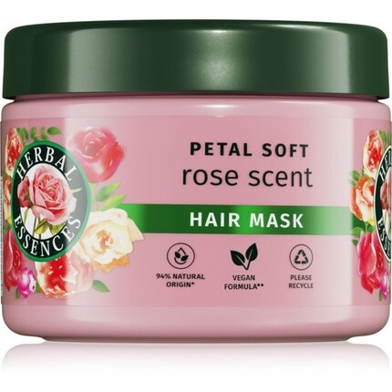 Маска для волос Petal Soft Revitalizing - Аромат розы, 300 мл Herbal Essences
Маска для волос Petal Soft Revitalizing - Аромат розы, 300 мл Herbal Essences