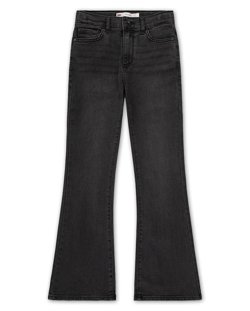 Джинсы клеш с высокой талией 726 для девочек Levi's, черный
Джинсы клеш с высокой талией 726 для девочек Levi's, черный