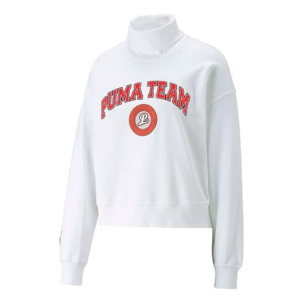 Свитер team sweatshirt 'white' Puma, белый
Свитер team sweatshirt 'white' Puma, белый