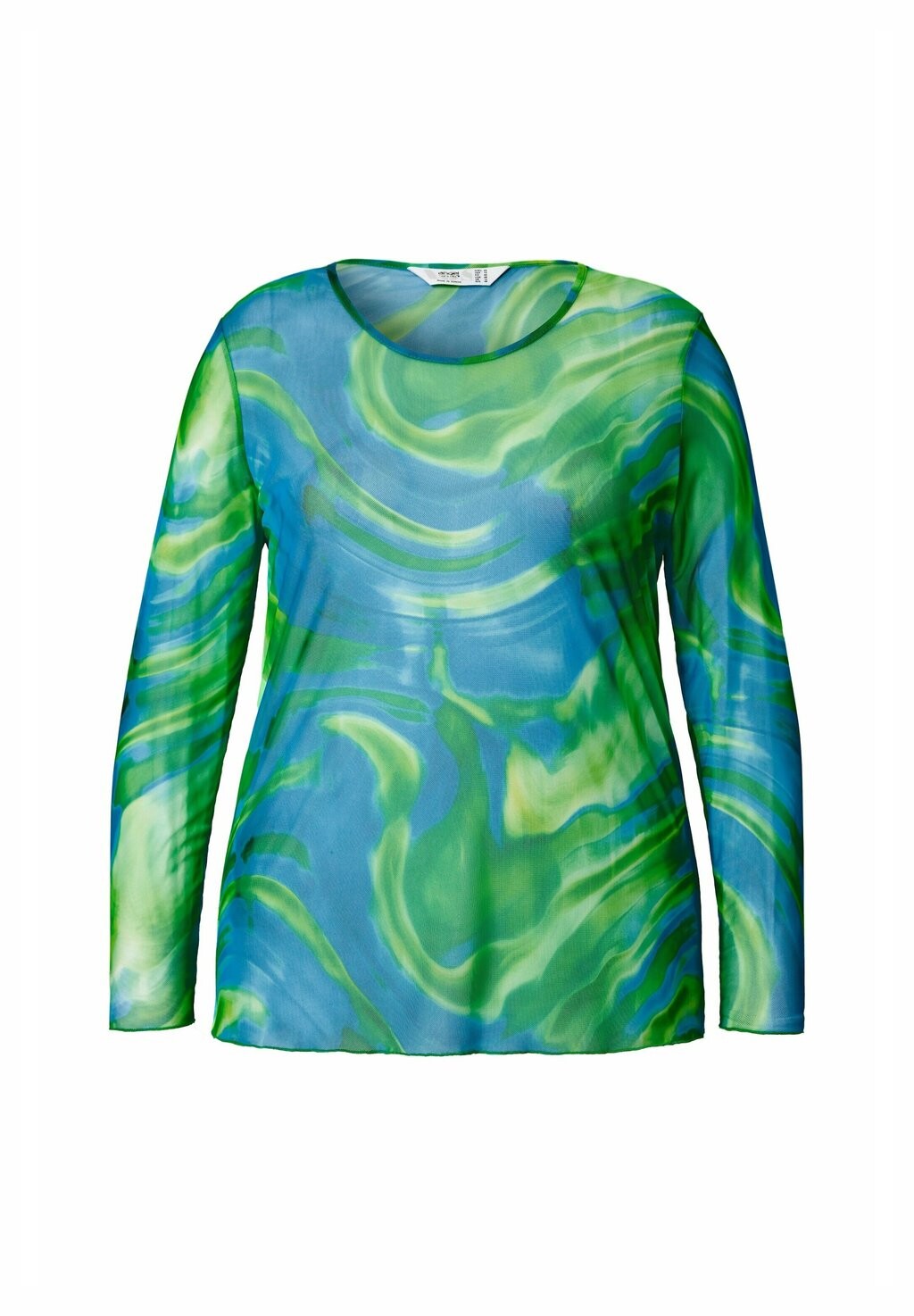 Блуза WELLENMUSTER LANGARM Angel of Style, мятный 
Блуза WELLENMUSTER LANGARM Angel of Style, мятный