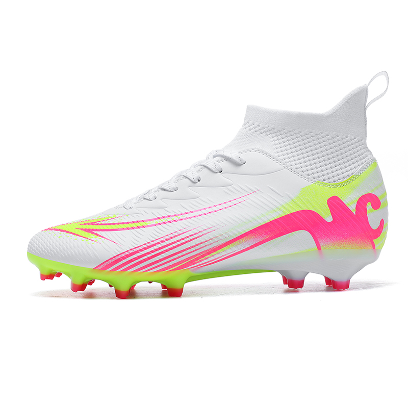 Up Run Профессиональные футбольные бутсы Pro Arrow унисекс бело-розово-желтые, цвет White Pink Yellow
Up Run Профессиональные футбольные бутсы Pro Arrow унисекс бело-розово-желтые, цвет White Pink Yellow