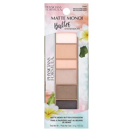Палитра теней для век Matte Monoi Butter с маслом Monoi, Murumuru, CupuagsU и Tucuma — Matte Blushed Nude, Physicians Formula
Палитра теней для век Matte Monoi Butter с маслом Monoi, Murumuru, CupuagsU и Tucuma — Matte Blushed Nude, Physicians Formula