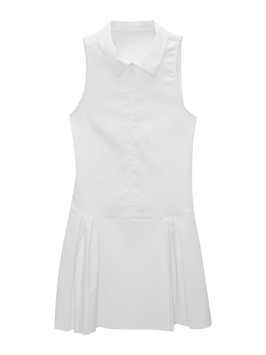 Платье Pull&Bear, белый 
Платье Pull&Bear, белый