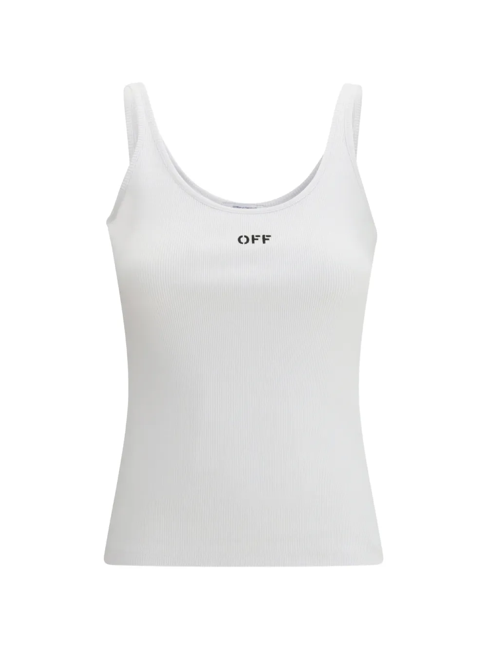 Топ с вышитым логотипом Off-White, белый
Топ с вышитым логотипом Off-White, белый