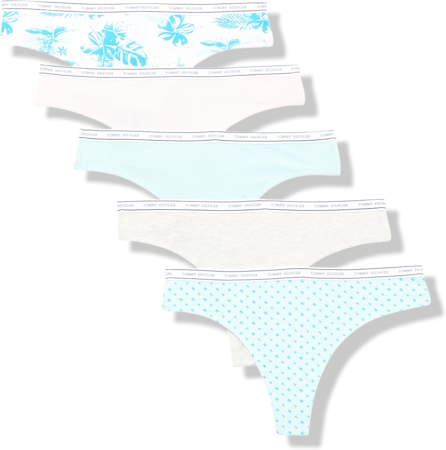 Женские классические хлопковые стринги Tommy Hilfiger с логотипом, 5 шт., Hibiscus Sunset Bright White/Ice Grey Heather/Blushing Bride/Clearwater/Perforated Flag Tidewater
Женские классические хлопковые стринги Tommy Hilfiger с логотипом, 5 шт., Hibiscus Sunset Bright White/Ice Grey Heather/Blushing Bride/Clearwater/Perforated Flag Tidewater